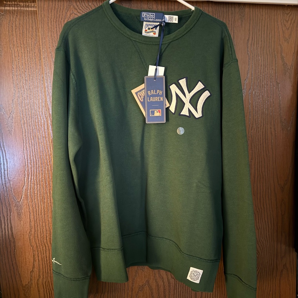 Polo x Yankees MLB Crewneck Sweater NWT